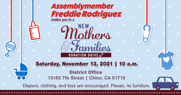 New Mothers and Families Donation Drive