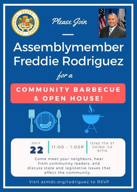 Summer BBQ and Open House Flyer 