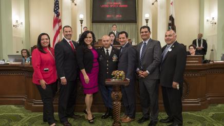 California Latino Caucus- Latino Spirit Awards Ceremony on the Assembly Floor