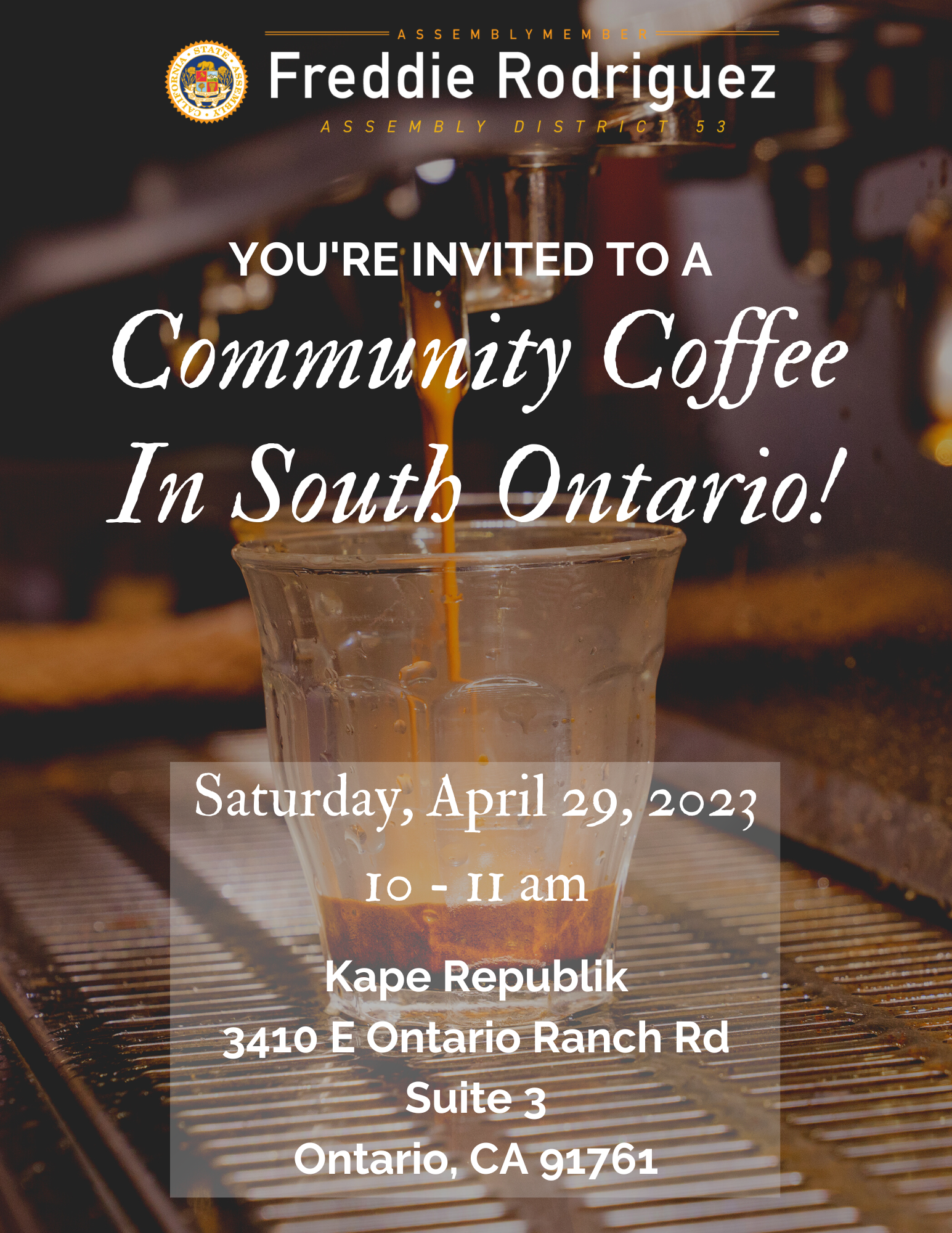 Community Coffee in South Ontario